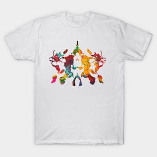 Rorschach inkblot test T-Shirt